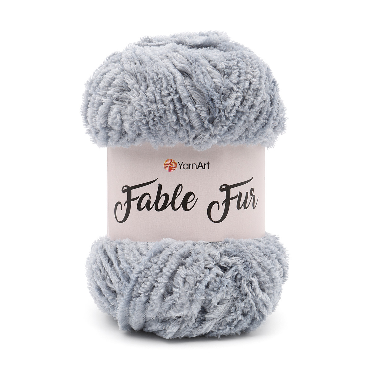 Пряжа YarnArt 'Fable Fur' 100гр 100м (100% микрополиэстер) (972 серо-голубой)
