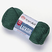 Пряжа YarnArt 'Luxor' 50гр 125м (100% мерсеризованный хлопок) (1235 темно-зеленый)