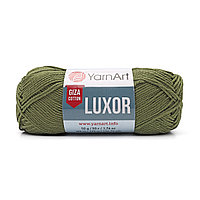 Пряжа YarnArt 'Luxor' 50гр 125м (100% мерсеризованный хлопок) (1239 хаки)