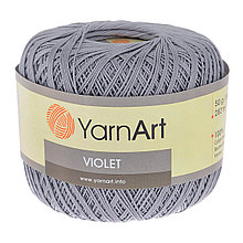 Пряжа YarnArt 'Violet' 50гр 282м (100% мерсеризованный хлопок) (5326 серый)