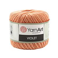 Пряжа YarnArt 'Violet' 50гр 282м (100% мерсеризованный хлопок) (6322 коралл)