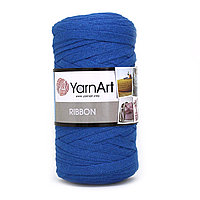 Пряжа YarnArt 'Ribbon' 250гр 125м (60% хлопок, 40% вискоза и полиэстер) (772 синий)