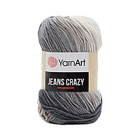 Пряжа YarnArt 'Jeans Crazy' 50гр 160м (55% хлопок, 45% полиакрил) (8204 секционный)