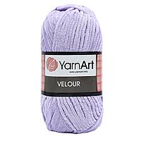 Пряжа YarnArt 'Velour' 100г 170м (100% микрополиэстер) (859 сиреневый)