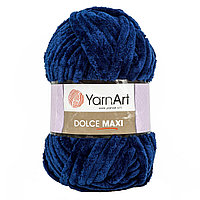 Пряжа YarnArt 'Dolce Maxi' 200гр 70м (100% микрополиэстер) (756 т-синий)