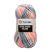 Пряжа YarnArt 'Alpine Angora Melange' 150г 150м (20% шерсть, 80% акрил) (431 меланж)