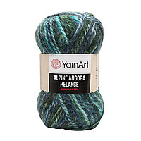 Пряжа YarnArt 'Alpine Angora Melange' 150г 150м (20% шерсть, 80% акрил) (439 меланж)