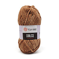 Пряжа YarnArt 'Dolce' 100гр 120м (100% микрополиэстер) (765 светло-коричневый)