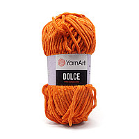 Пряжа YarnArt 'Dolce' 100гр 120м (100% микрополиэстер) (778 оранжевый)