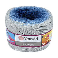 Пряжа YarnArt 'Flowers' 250гр 1000м (55% хлопок, 45% полиакрил) (271 секционный)