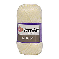 Пряжа YarnArt 'Melody' 100гр 230м (9% шерсть, 21% акрил, 70% полиамид) (880 молочный)