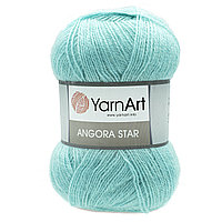 Пряжа YarnArt 'Angora Star' 100гр 500м (20% тонкая шерсть, 80% акрил) (546 св-бирюзовый)