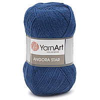 Пряжа YarnArt 'Angora Star' 100гр 500м (20% тонкая шерсть, 80% акрил) (551 синий)