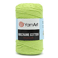 Пряжа YarnArt 'Macrame Cotton' 250гр 225м (80% хлопок, 20% полиэстер) (755 св-зеленый)