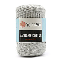 Пряжа YarnArt 'Macrame Cotton' 250гр 225м (80% хлопок, 20% полиэстер) (756 серо-голубой)