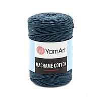 Пряжа YarnArt 'Macrame Cotton' 250гр 225м (80% хлопок, 20% полиэстер) (761 джинсовый)