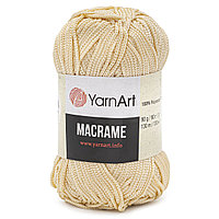 Пряжа YarnArt 'Macrame' 90гр 130м (100% полиэстер) (165 кремовый)