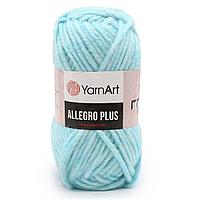 Пряжа YarnArt 'Allegro Plus' 100гр 110м (16% шерсть, 28% полиамид, 56% акрил) (705 светло-голубой меланж)