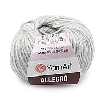 Пряжа YarnArt 'Allegro' 50гр 145м (13% шерсть, 41% полиамид, 46% акрил) (706 серый меланж)