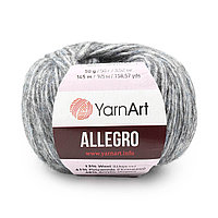 Пряжа YarnArt 'Allegro' 50гр 145м (13% шерсть, 41% полиамид, 46% акрил) (707 темно-серый меланж)