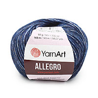 Пряжа YarnArt 'Allegro' 50гр 145м (13% шерсть, 41% полиамид, 46% акрил) (721 джинсовый меланж)