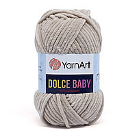 Пряжа YarnArt 'Dolce Baby' 50гр 85м (100% микрополиэстер) (771 светло-бежевый)