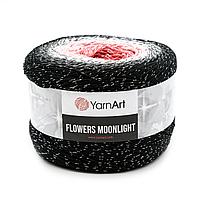 Пряжа YarnArt 'Flowers Moonlight' 260гр 1000м (53% хлопок, 43% полиакрил, 4% металлик) (3260 секционный)