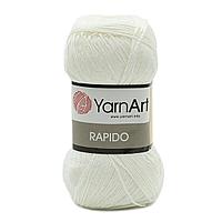 Пряжа YarnArt 'Rapido' 100гр 350м (100% микрофибра акрил) (671 белый)