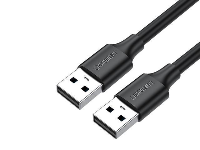 Аксессуар Ugreen US102 USB-A - USB-A 2m Black 10311