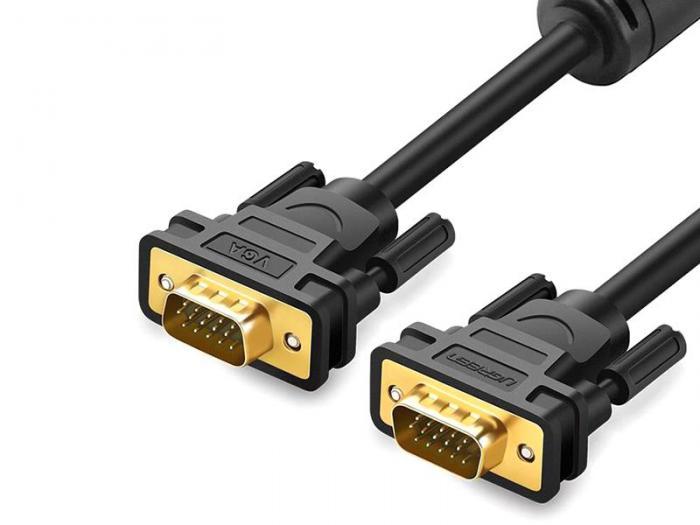 Аксессуар Ugreen VG101 VGA - VGA M 2m Black 11646