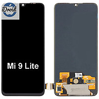 Дисплей (экран) Xiaomi Mi 9 Lite (M1904F3BG, Mi CC9) OLED с тачскрином, черный цвет