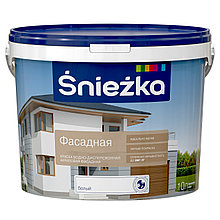 Краска SNIEZKA EXTRA FASADOWA белая 10л 300А