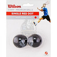 Мяч любительский для сквоша Wilson Staff (2 мяча в упаковке) (арт. WRT6177)