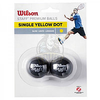 Мяч тренировочный для сквоша Wilson Staff (2 мяча в упаковке) (арт. WRT6178)