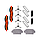 Набор аксессуаров Maxi для робота-пылесоса Viomi V2 Pro, черные боковые щетки 558806, фото 2