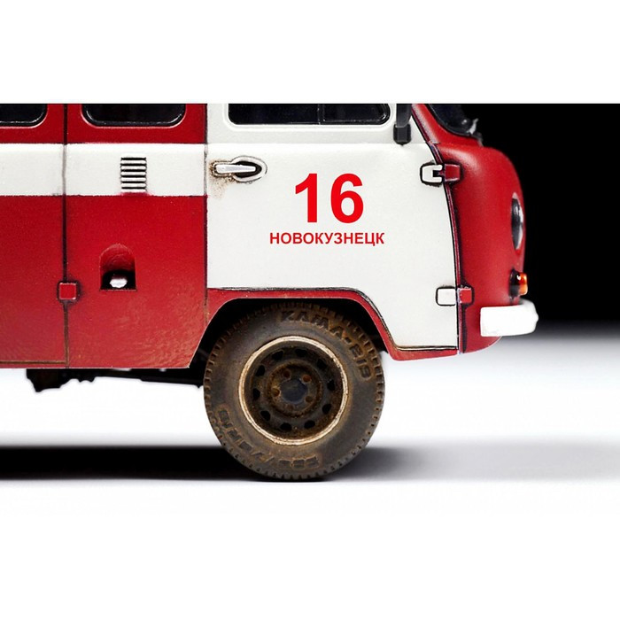 Сборная модель «УАЗ 3909 Пожарная служба» - фото 4 - id-p199389060