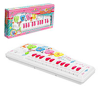 Игрушка музыкальная «Пианино: Зоопарк», 24 клавиши, световые и звуковые эффекты