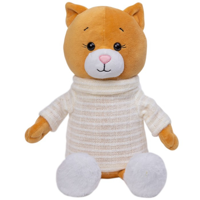 Мягкая игрушка «Кошка Марта в валенках и свитере», 25 см - фото 1 - id-p199390724