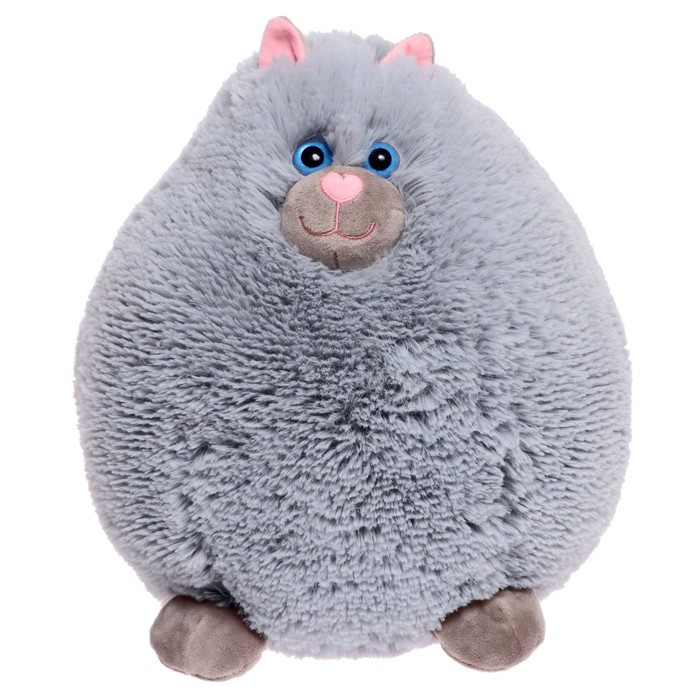 Мягкая игрушка «Кот Пушистик», цвет серый, 30 см - фото 1 - id-p199390781