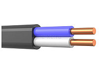 Кабель ВВГ-Пнг(A) 2х4 (бухта 200м) Ч Поиск-1 (черный, ГОСТ 16442-80) (ПОИСК-1)