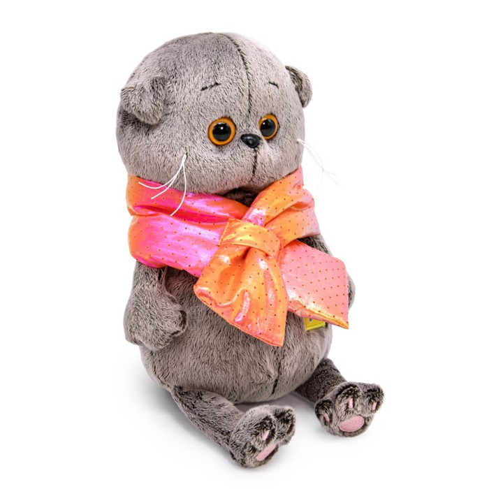 Мягкая игрушка «Басик Baby в дутом шарфе», 20 см - фото 2 - id-p199391057