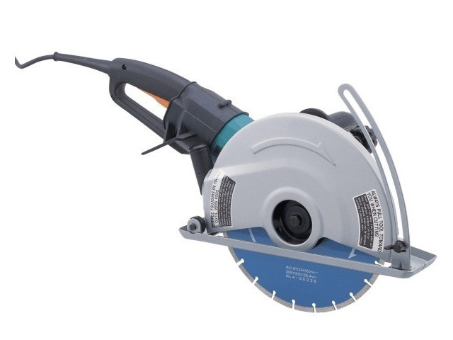 Двуручная углошлифмашина MAKITA 4114 S в кор. (2400 Вт, диск 355х25 мм) - фото 1 - id-p199393171