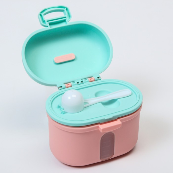 Контейнер для хранения детского питания «Корона», 240 гр., цвет розовый - фото 7 - id-p199398986