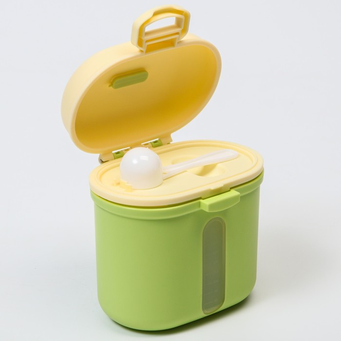 Контейнер для хранения детского питания «Корона», 360 гр., цвет зеленый - фото 8 - id-p199398995