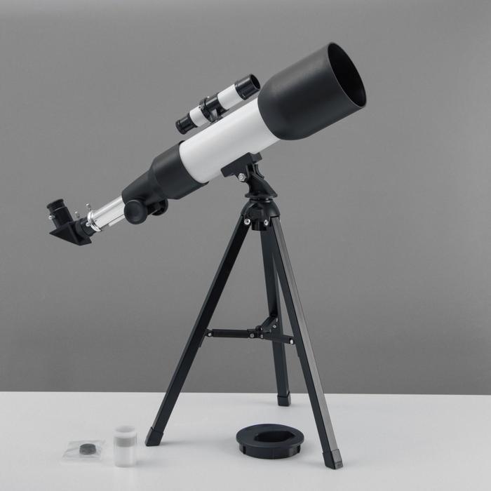 Телескоп настольный 90 кратного увеличения, бело-черный корпус - фото 1 - id-p199415716