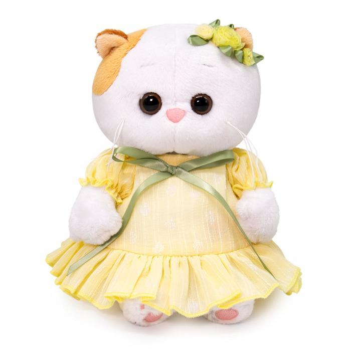 Мягкая игрушка «Кошечка Ли-Ли BABY», в платье из шифона, 20 см - фото 1 - id-p199391170