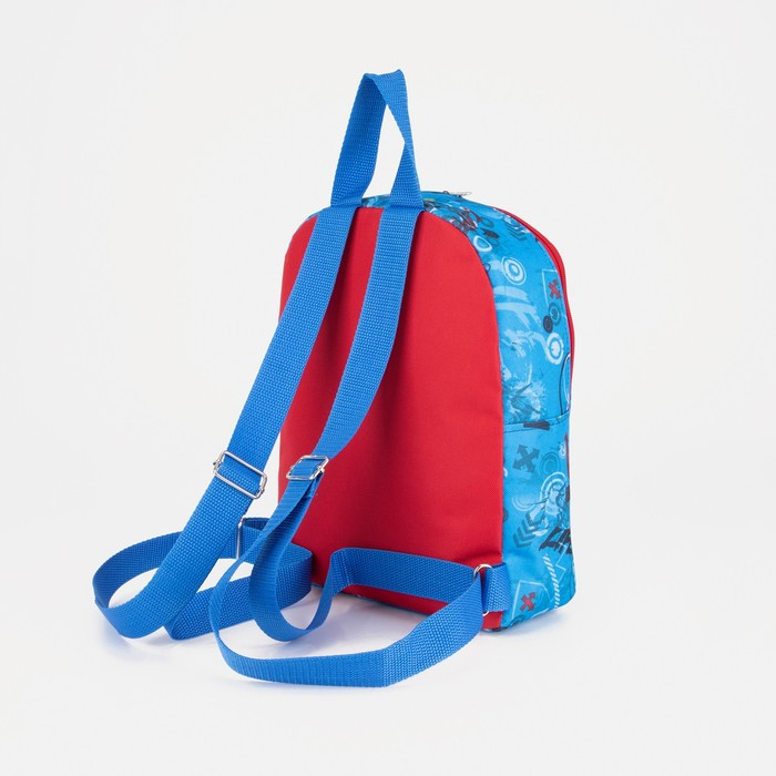 Рюкзак на молнии, цвет синий - фото 2 - id-p199429839
