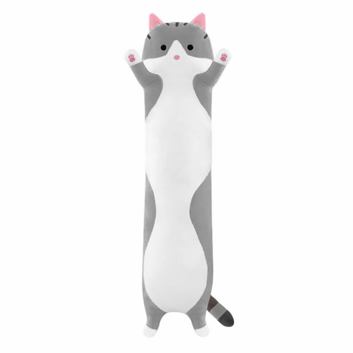 Мягкая игрушка «Кот Батон», цвет серый, 90 см - фото 1 - id-p199389641