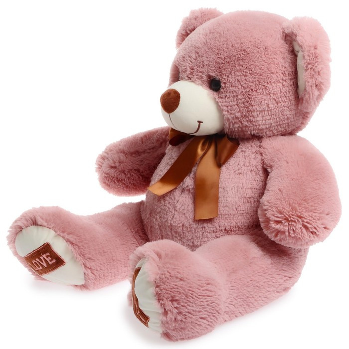 Мягкая игрушка «Медведь Амур», цвет пудровый, 70 см - фото 2 - id-p199389690