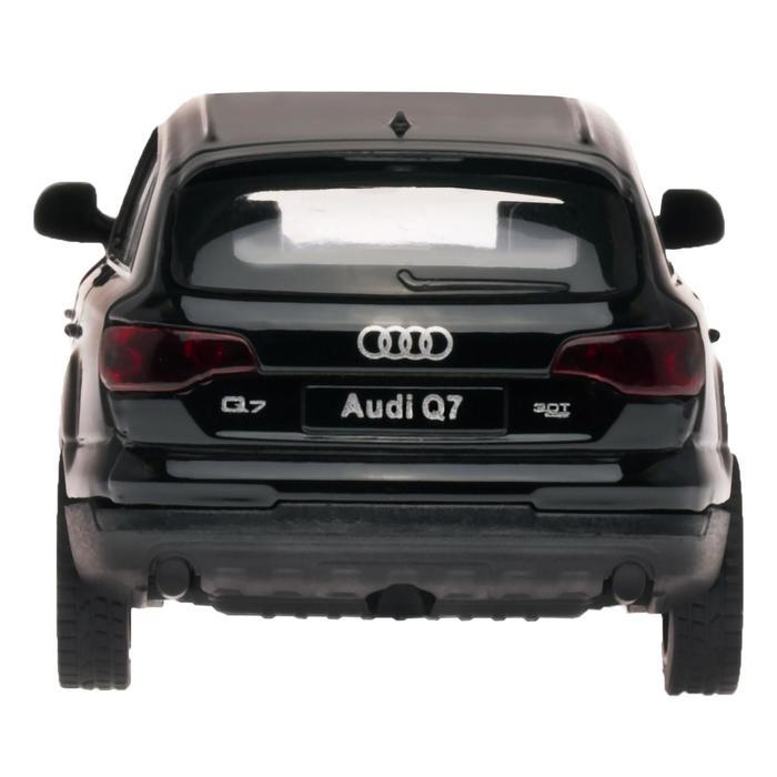 Машина металлическая Audi Q7 1:43, инерция, открываются двери, цвет чёрный - фото 9 - id-p199392626